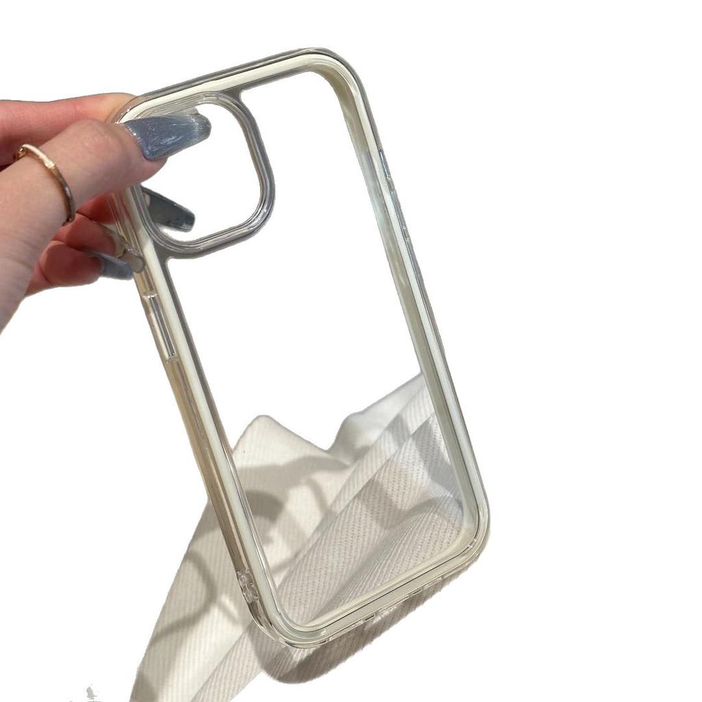 New Colorful 2 In 1 Phone Case for Apple 16pro  High End Iphone15 Protective Case 14  Simple Summer