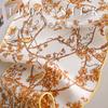 New Silk Twill Rhombus Scarf, High-end Light Luxury 100% Mulberry Silk Silk Scarf, Gift Neck Women's Silk Scarf