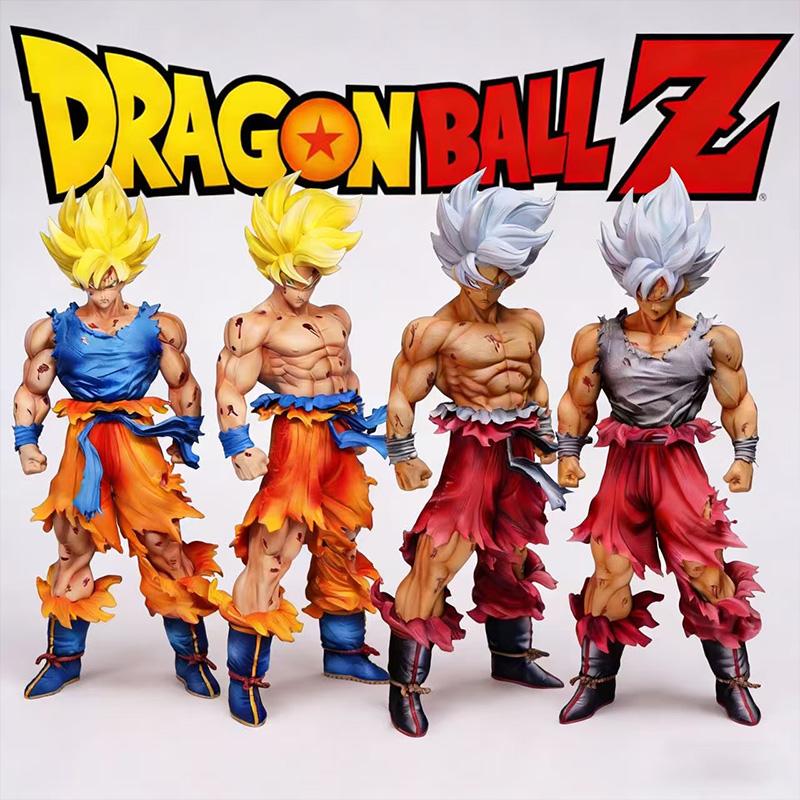 Fashnics 31Cm/12.2Inch Dragon Ball Z Son Goku Figure Super Saiyan Goku Action Figures Pvc Statue Collection Model Toys Gifts