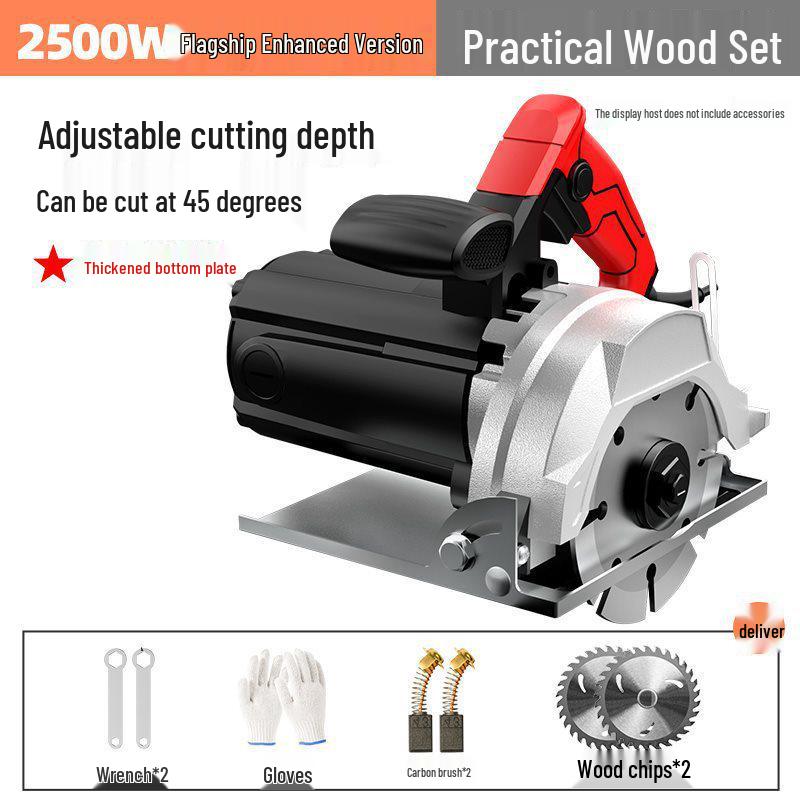 Multifunctional Handheld Electric Cutting Saw for Marble, Stone, Tile, and Wood