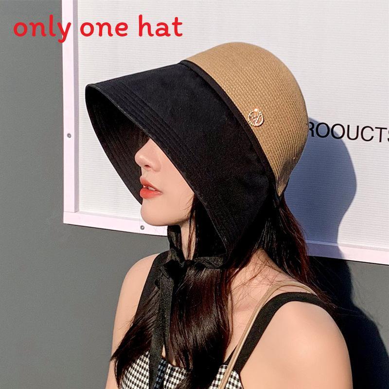 Sun Protection Bucket Hat For Women With Breathable Fabric And Extended Brim For Summer Outdoor Use коричневый