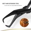 Anti-slip Stainless Steel Pliers Microlink Bead Remover Clamp  for Opening Micro Ring Beads