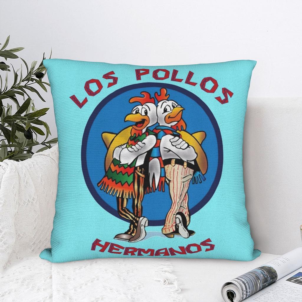 Los Pollos Hermanos Pillow Cover Fashion Pillow Case For Couch Sofa Bedroom Print Pillowcases Gift