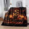 Galatasaray Flannel Blanket Soft All-Season Throw, Design for Camping, Car Travel, Hiking Sofa, Bed, Office Perfect Gift for Parties