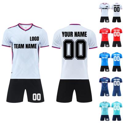 Personalised Shirts Kit Mens Girls With Name Number Custom Football Jerseys For Boys Training Suit