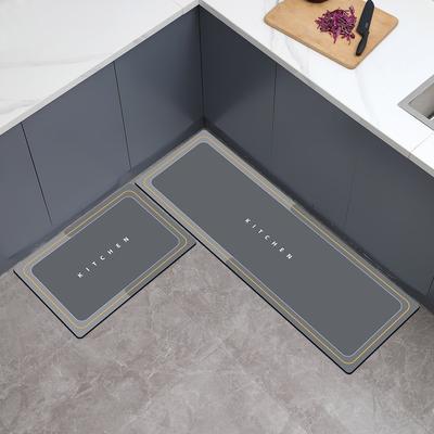 High-quality Diatomite Kitchen Floor Mat with Non-slip Bottom Super Absorbent Floor Mat, Quick Drying Bathroom Living Room Carpe