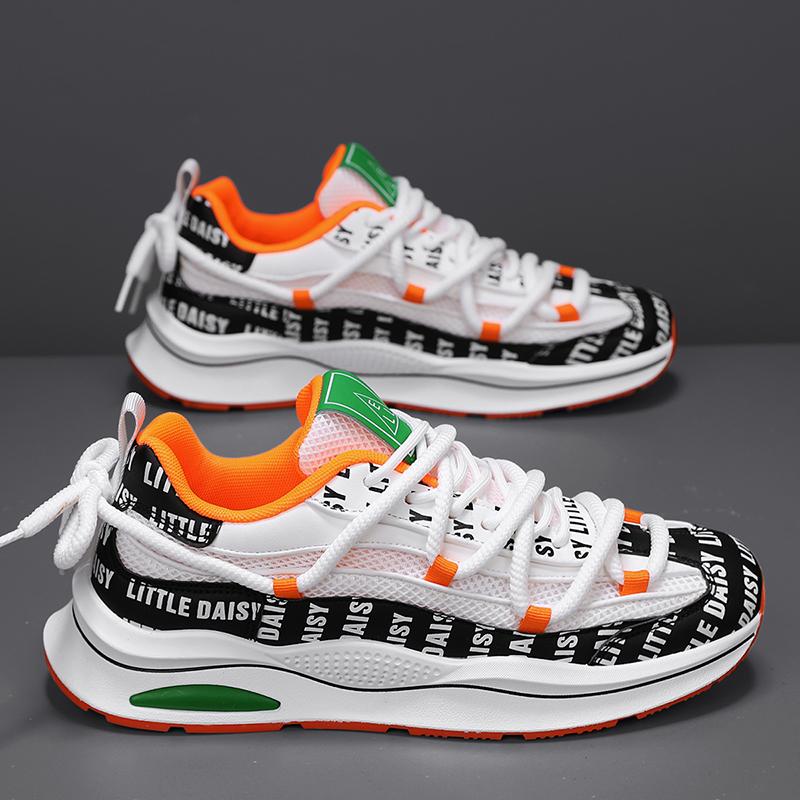 

Модная мужская повседневная удобная обувь для студентов и мальчиков, трендовые мужские дышащие спортивные кроссовки с мягкой подошвой для бега 39