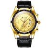 Movement Watch Men's Calendar Non-Mechanical Watch Large Dial