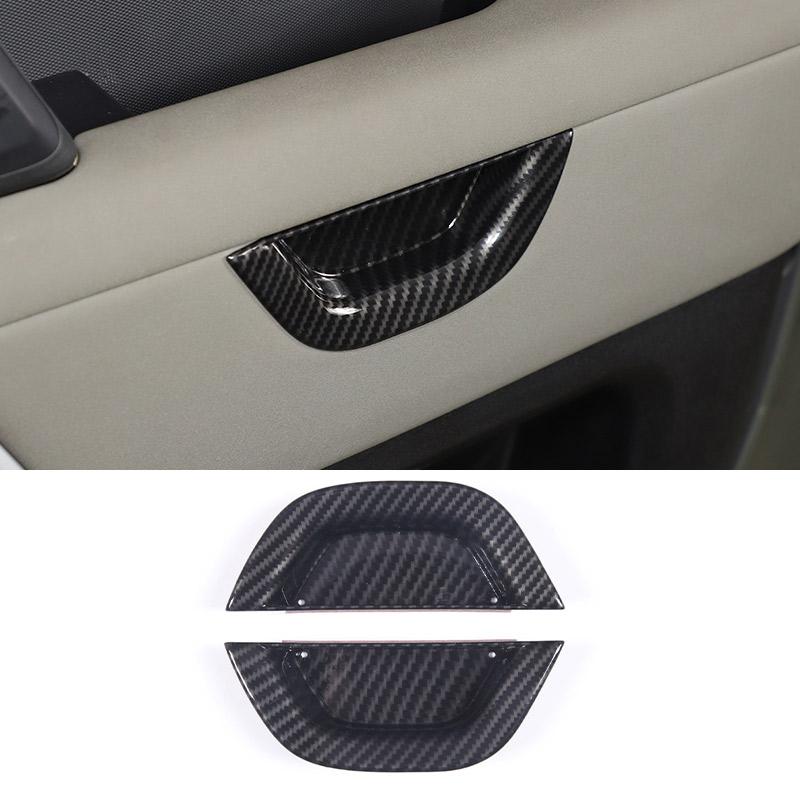 ABS Carbon Fiber For Land Rover Defender 110 2020-2026 Car Interior Modification Protection Cover Decorative Patch Accessories
