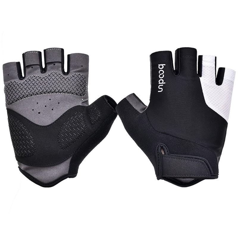 Bike Gloves Half Finger Shockproof Non-Slip Cycling Outdoor Sports Men Women