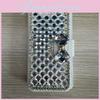 Flip Style Iphone Case With Water Diamonds Decoration Fashion Prevention Fall
