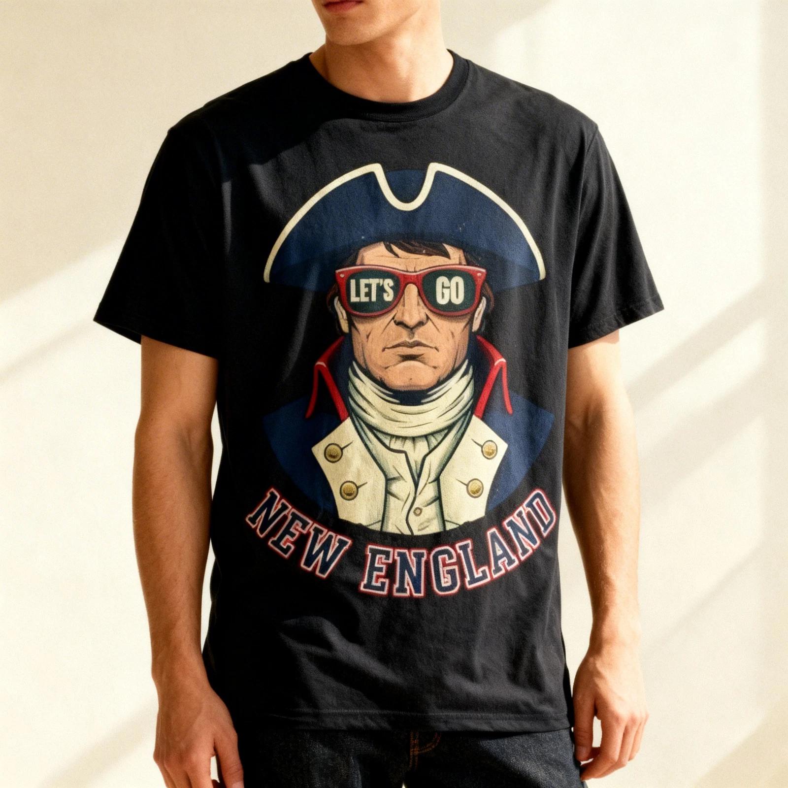 НОВЫЙ Дизайн New England Patriots Мужская Женская Футболка Команды Patriots XL