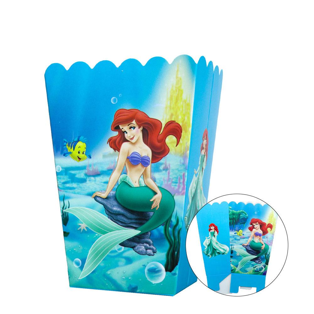 Birthday Party Supplies Disposable Tableware Paper Plates Paper Cups Paper Towels Girls Birthday Party Decoration Environmental Protection