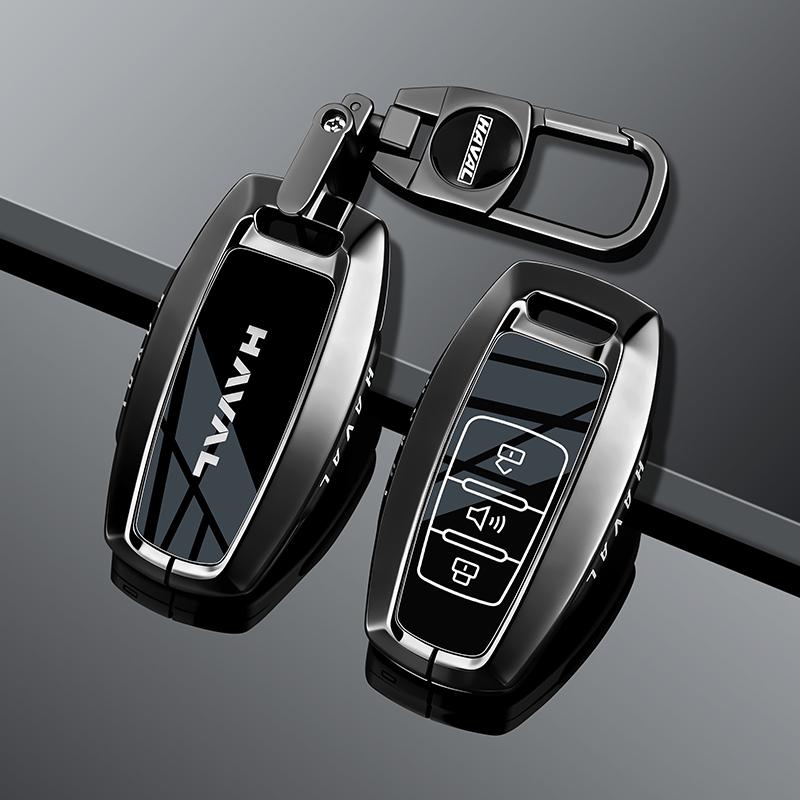Zinc Alloy Great Wall Hover Jolion H6 H7 H4 H9 F5 F7 F7X F7H H2S Gmw Dargo Shell Key Holder Car Key Cover Case