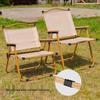 Portable Folding Outdoor Chair with Detachable Backrest for Camping, Fishing, Beach & Leisure