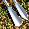 A Heavy-Duty Stainless Steel Gardening Trowel Available in Flat And Pointed Versions, Ideal for Planting, Weeding, And Loosening Soil
