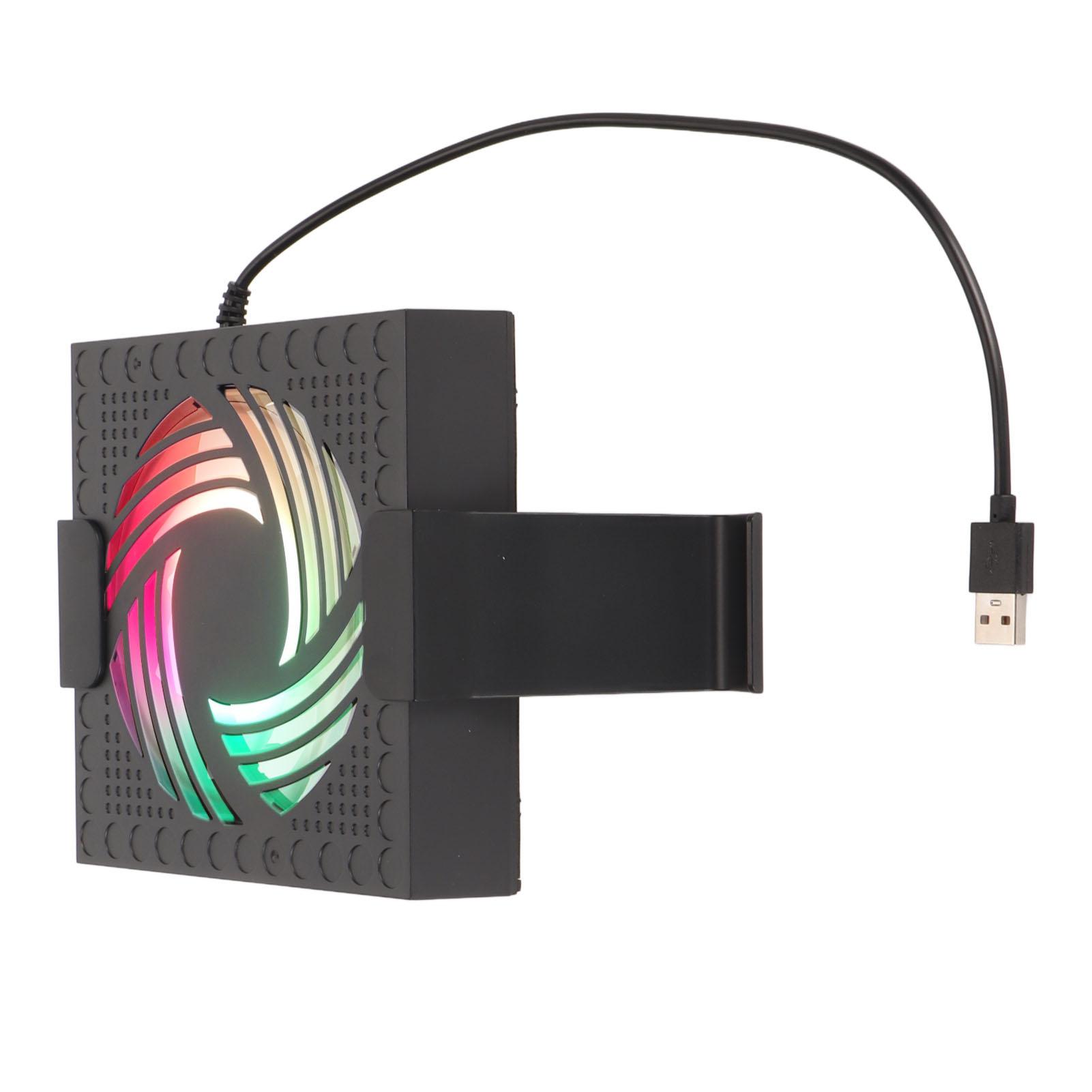 

Вентилятор охлаждения игровой консоли Профессиональный эффективный с низким уровнем шума, 3 уровня регулировки, внешнее охлаждение через USB