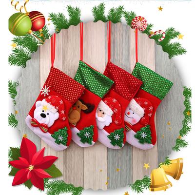 Christmas Sockings Christmas Gift Bags Decorations Christmas Holiday Gifts Christmas Tree Decorations Gift Packaging Bags