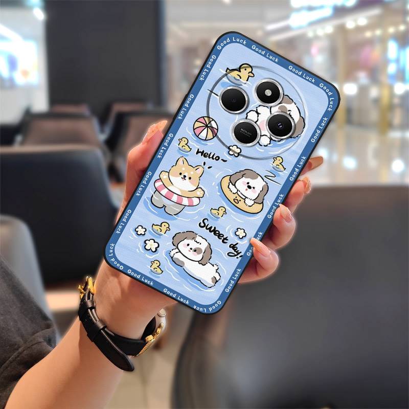 

Ударопрочный силиконовый чехол для телефона Redmi 14C 4G/14R 5G/A3 Pro 4G/POCO C75 прочный водонепроницаемый милый чехол для задней панели с полным покрытием Redmi 14C 4G/14R 5G/A3 Pr