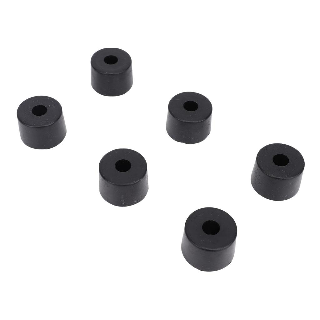 16 Stück Lautsprecher-Isolationsfüße Gummipads Antivibrationsfüße für Lautsprecher Plattenspieler Subwoofer Verstärker CD DVD