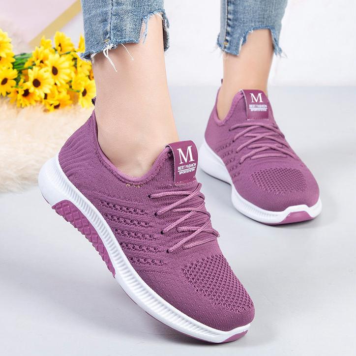 New Women's Cotton Shoes Fashion Casual Cotton Shoes for Middle-aged Added Fleece Warm Anti Slip Mother's Cotton Shoes