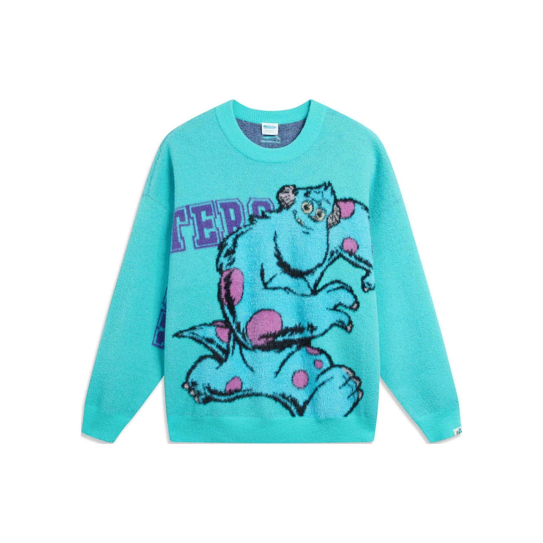 Li-Ning x Disney Monster University Sweater Blue Men s AMBT141-2 XL