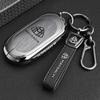 Car Key Cover For Mercedes Benz S C Class W223 W206 2022 S350 S400 S450 S500 C260 C300 Alloy Leather Car Remote Control Key Case OG7 