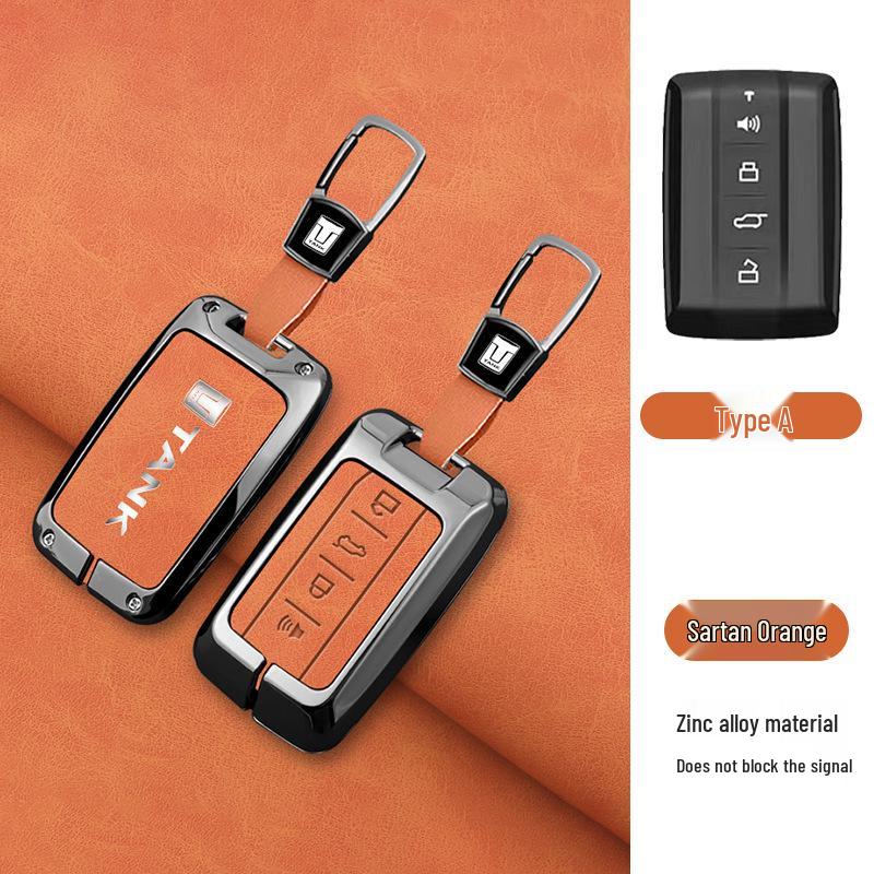 23 Tank 300, Model 400HI4T, 500 Car Metal Buckle Key Case for Men and Women