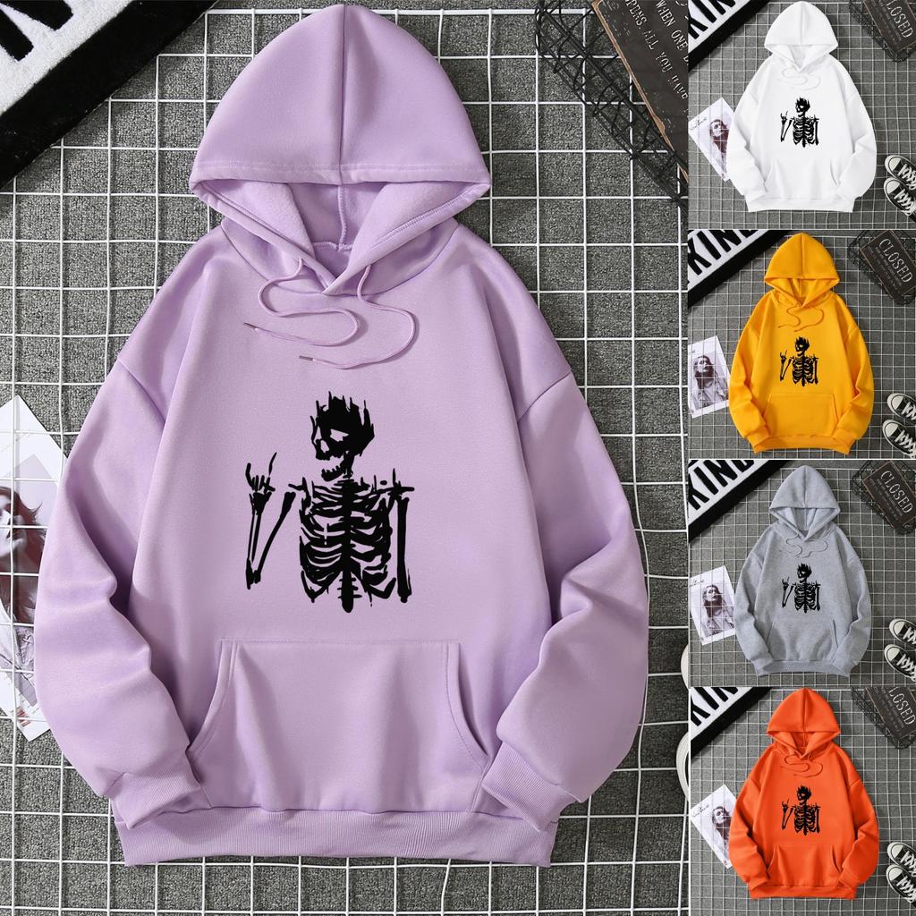 New 2025 Fall and Winter Fleece Jacket Loose Halloween Sweater