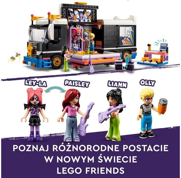 LEGO Friends 42619 Концертный автобус поп-звезды