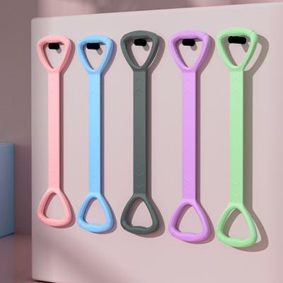 Figure 8 Fitness Resistance Band with Anti-slip Handle Portable Men Women Arm Shoulder Stretch Strength Training Exercise Elastic Strap Tension Rope