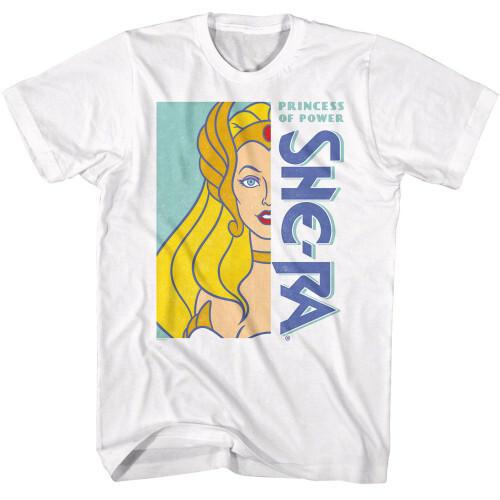 Masters of the Universe She-Ra Crop White T-Shirt Unisex T-Shirt
