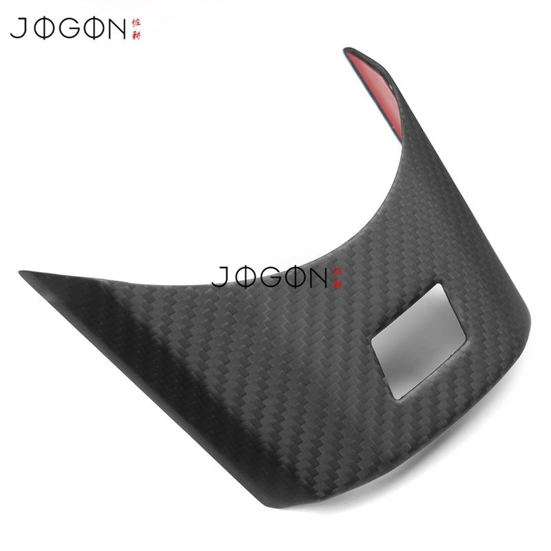 Real Dry Carbon Fiber Car Interior Steering Wheel Lower Molding Cover Trim Accessories For Toyota GR Corolla  2024 2025