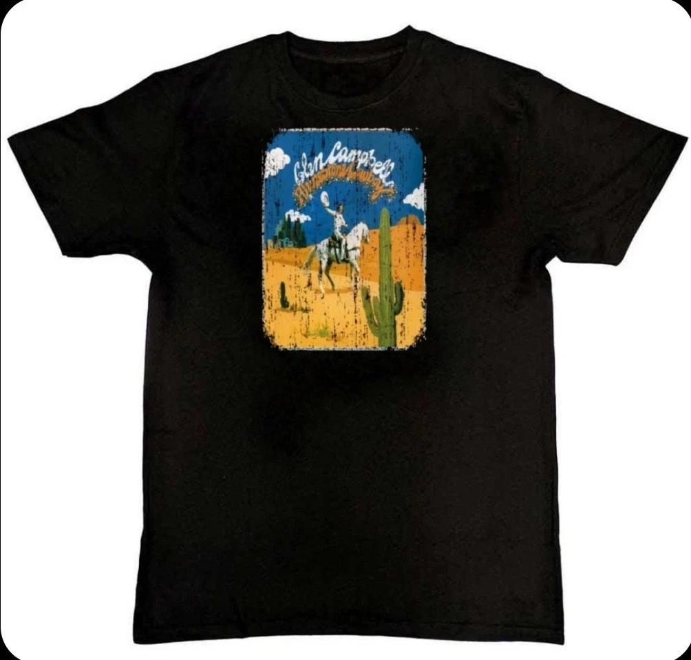 Men s and Women s T-shirts Glen Campbell Rhinestone Cowboy 1975 Graphic Unisex T-Shirt S M L XL 2 3 4 XL XXXL