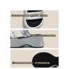 Height increase 7 thin thick-soled slippers for women's summer new models, fashionable bright diamond muffin sandals for women