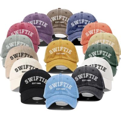 2024 Nové kšiltovky Taylor Swift 1989 s výšivkou pro muže a ženy Módní vintage měkká bavlna Kšiltovka pro tátu Unisex Dárky od fanoušků