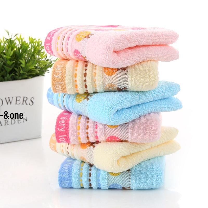 Weiches & Saugfähiges Kinderhandtuch aus Reiner Baumwolle - 25x50cm, Gesticktes Logo, Perfekt für Babys, Kleinkinder & Schulkinder.