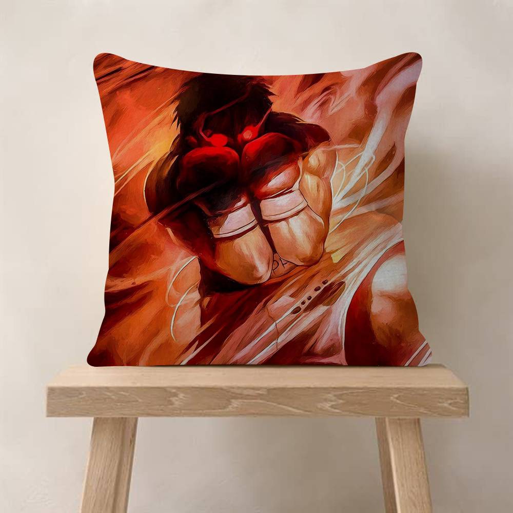 Pc Anime HHajime No Ippo Cushion Cover Car Throw Pillow Case For Sofa Car Christmas Gift