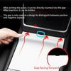 Central Control Panel Sticker for Tesla Model 3/Y Juniper 2025 Upgrade Adhesive Free Electrostatic Adsorption Console Protector