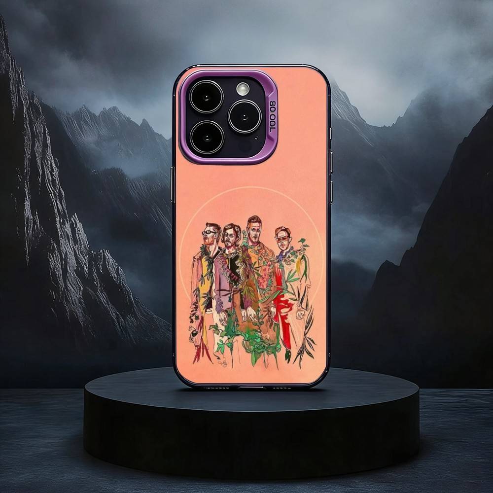 

I-Imagine D-Dragons Black Candy silver phone case Phone Case For iPhone17,16,15,14,13,12,11 Plus,Pro Max iPhone16se4