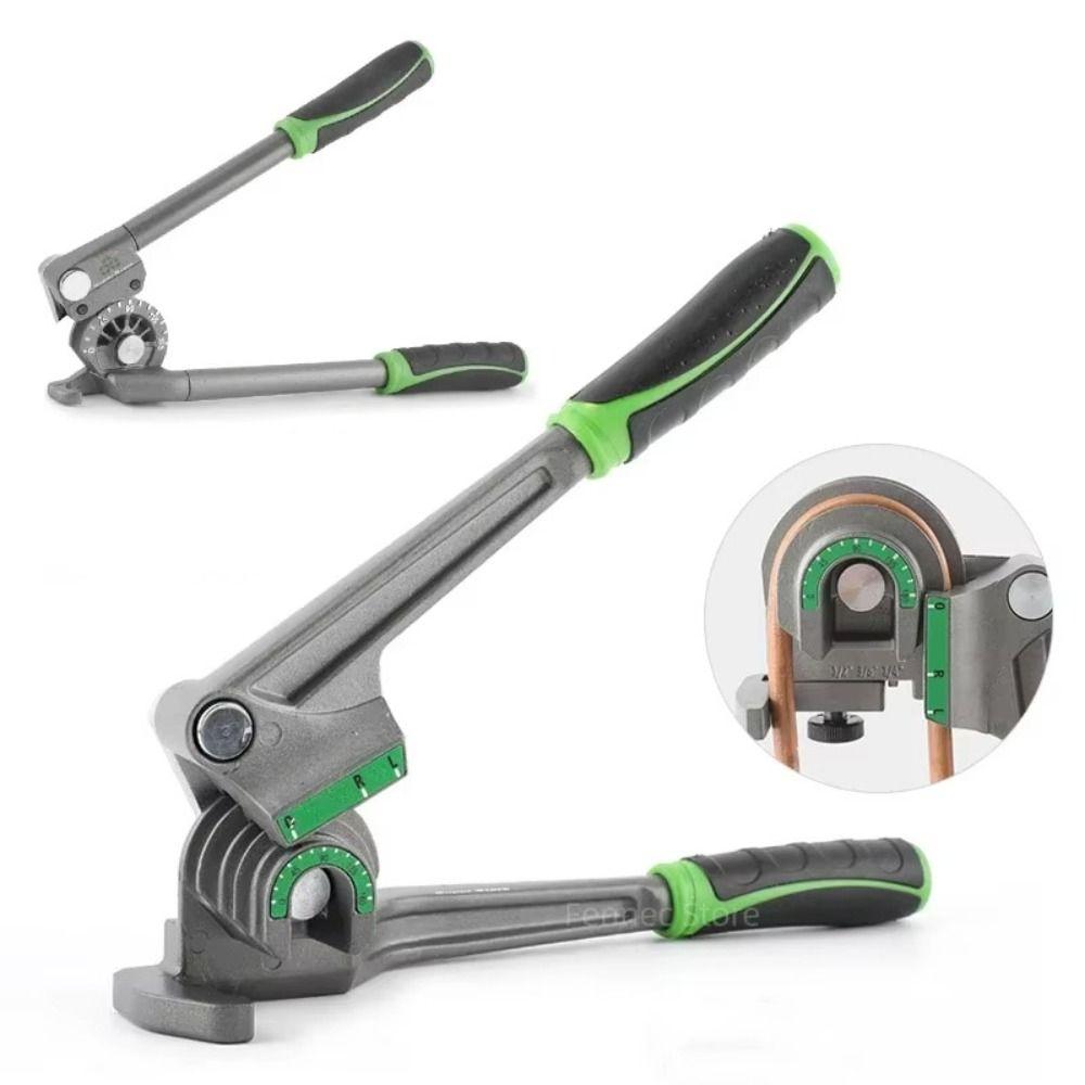 3-in-1 Tubing Bender Lever Type Bending Tool Hand Tools Bending Machine Air Conditioning Repair