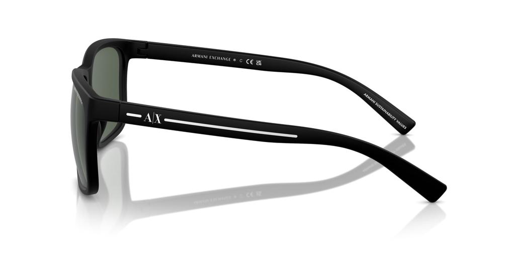 Sonnenbrille AX4041SF MATTSCHWARZ 58 [Armani Exchange]