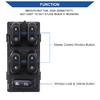 Power Master Window Switch, Compatible with 2004-2008 Ford F150, 2003-2006 Ford Expedition, 2003-2008 Crown Victoria, Lincoln Mark LT, Mercury Grand
