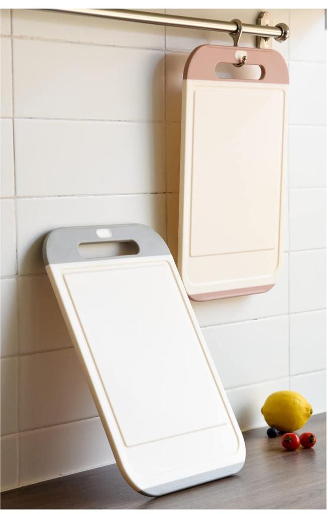 MUAMUA Cutting Dishwasher Heat Suitable for Japanese Non-Slip Board, Safe, Lightweight, Resistant, Antibacterial, Space-Saving, Double-Sided,