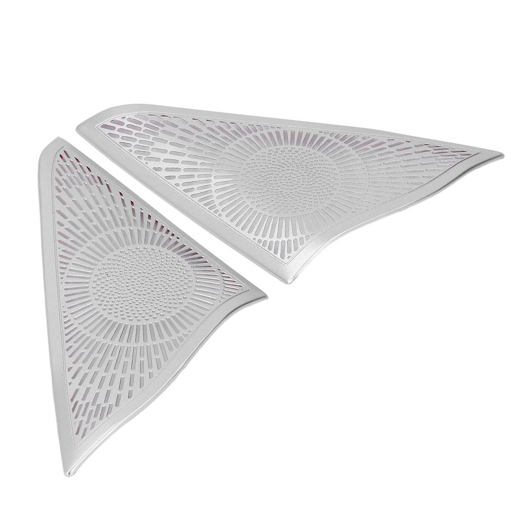 2 st Bildekorationer för dörrhögtalare Aluminiumlegering Ersättning för Benz E-klass W212