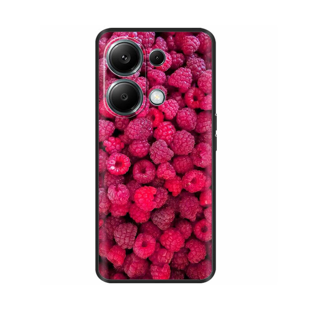 For Xiaomi Poco M6 Pro 4G Phone Case Cover Cute Cat Painted Black Silicone Soft Back Cover Cases For Poco M6 Pro Case M 6 M6Pro