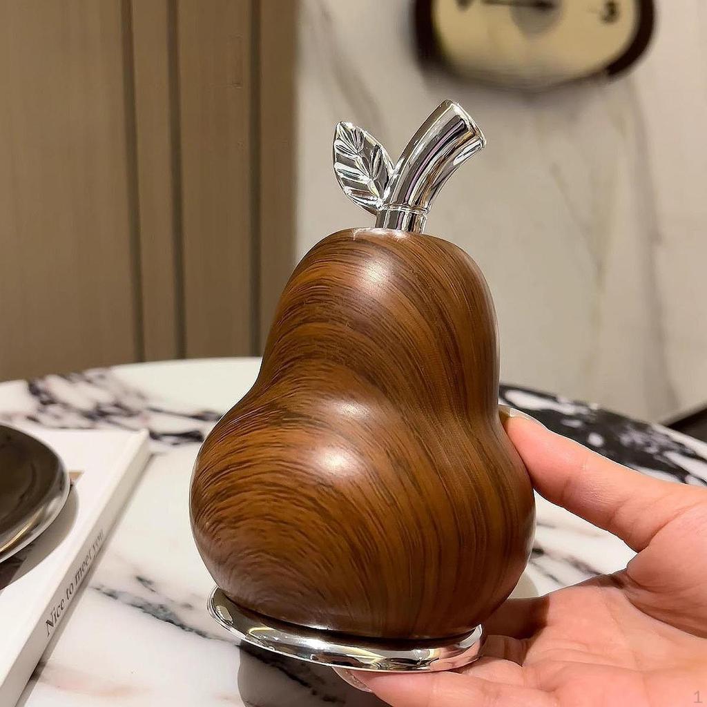 Storage Accessory Recycle Pp Finish Pear Wood Pattern Suitable for Home Restaurant Office Decoration