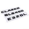 ABS Car Rear Trunk Emblem Sticker Letter Decal for Mercedes Benz C63 A45 E320L E350L S400L A220L ML350 GLS450 CLA260 Accessories