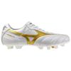 Mizuno Morelia 2 Japan Comfortable Soft Soccer Shoes Unisex Sneaker White Platinum P1GA260150