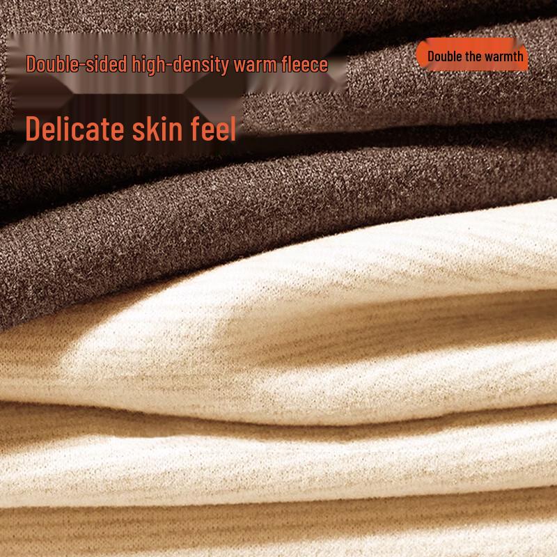 Hodo Men's Thermal Long Sleeve Wool Silk Blend Base Layer